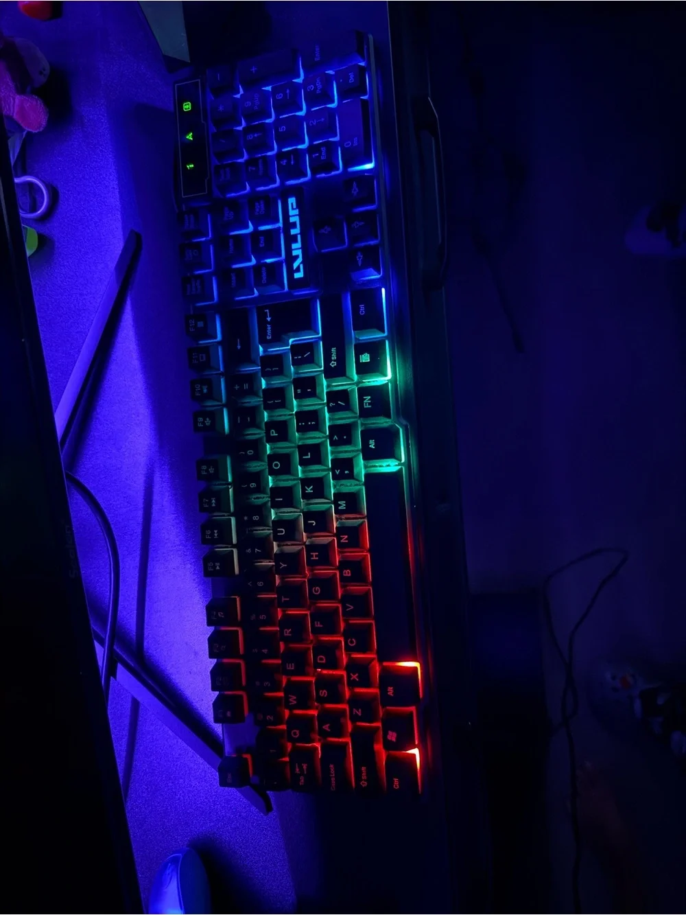 RGB Backlit Gaming Keyboard - Black